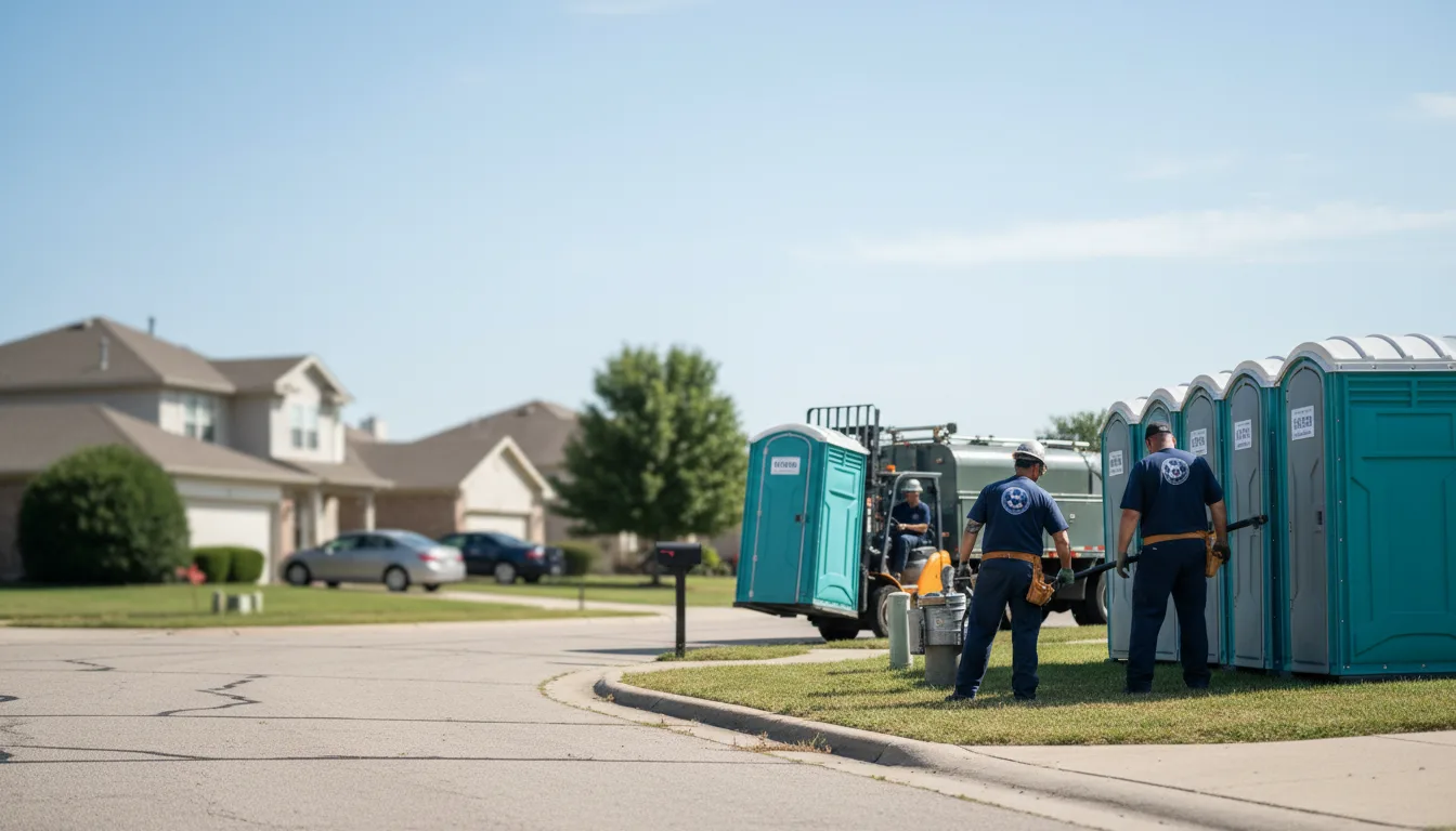 Porta Potty Rental in Orlinda, TN near me